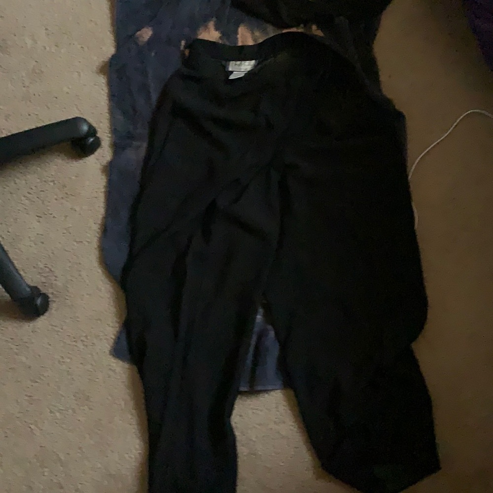Set with shirt black